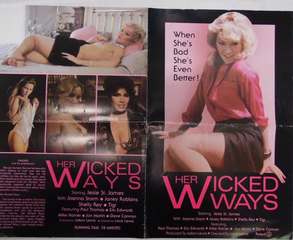 Jesie St. James, Tigr,Joanna Storm Her Wicked Ways Add Poster 18"x14" 083017DBEP