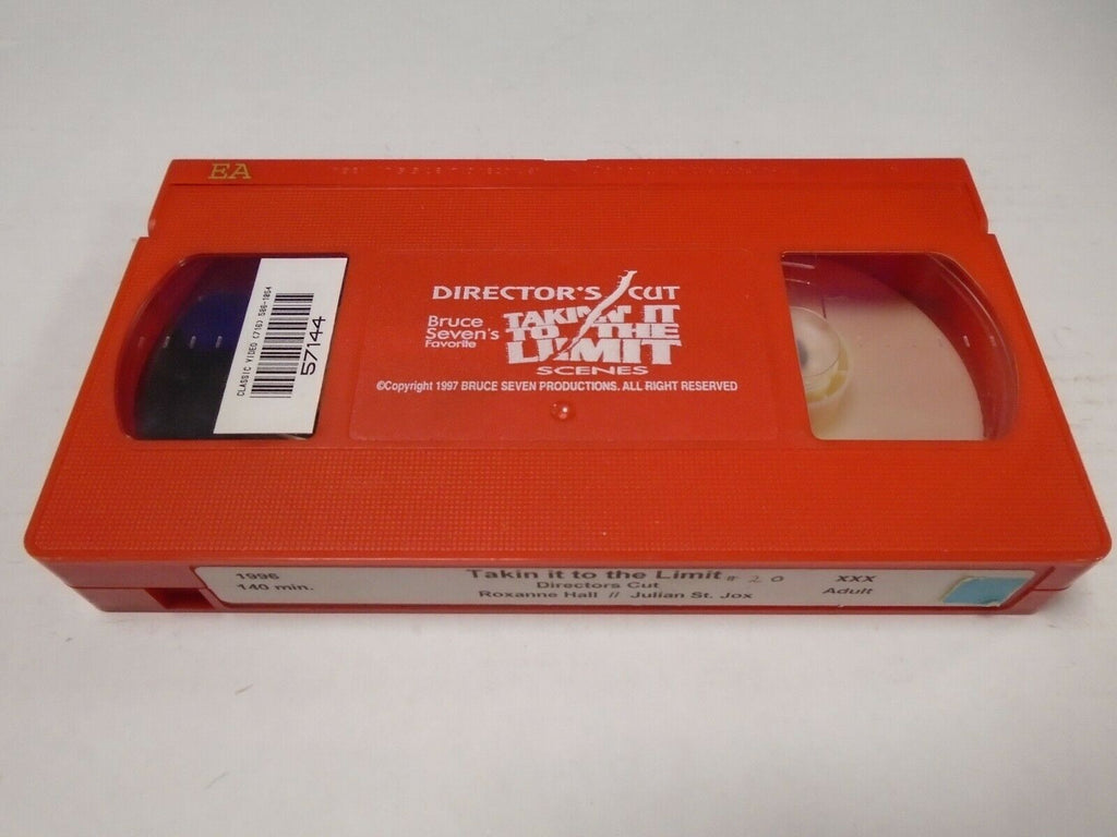 Takin it to the Limit 20 Roxanne Hall Julian St. Jox 1996 Adult VHS 040419AMP2