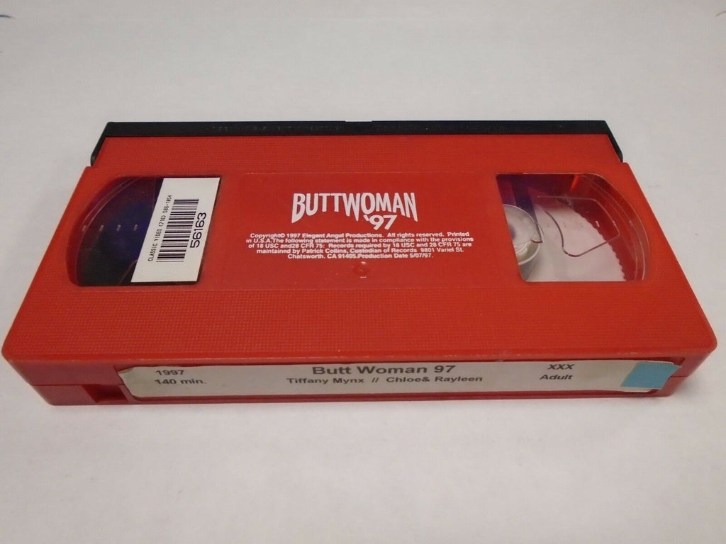 Buttwoman 97 Tiffany Mynx Chloe Rayleen 1997 140mins Adult VHS 011619AMP2