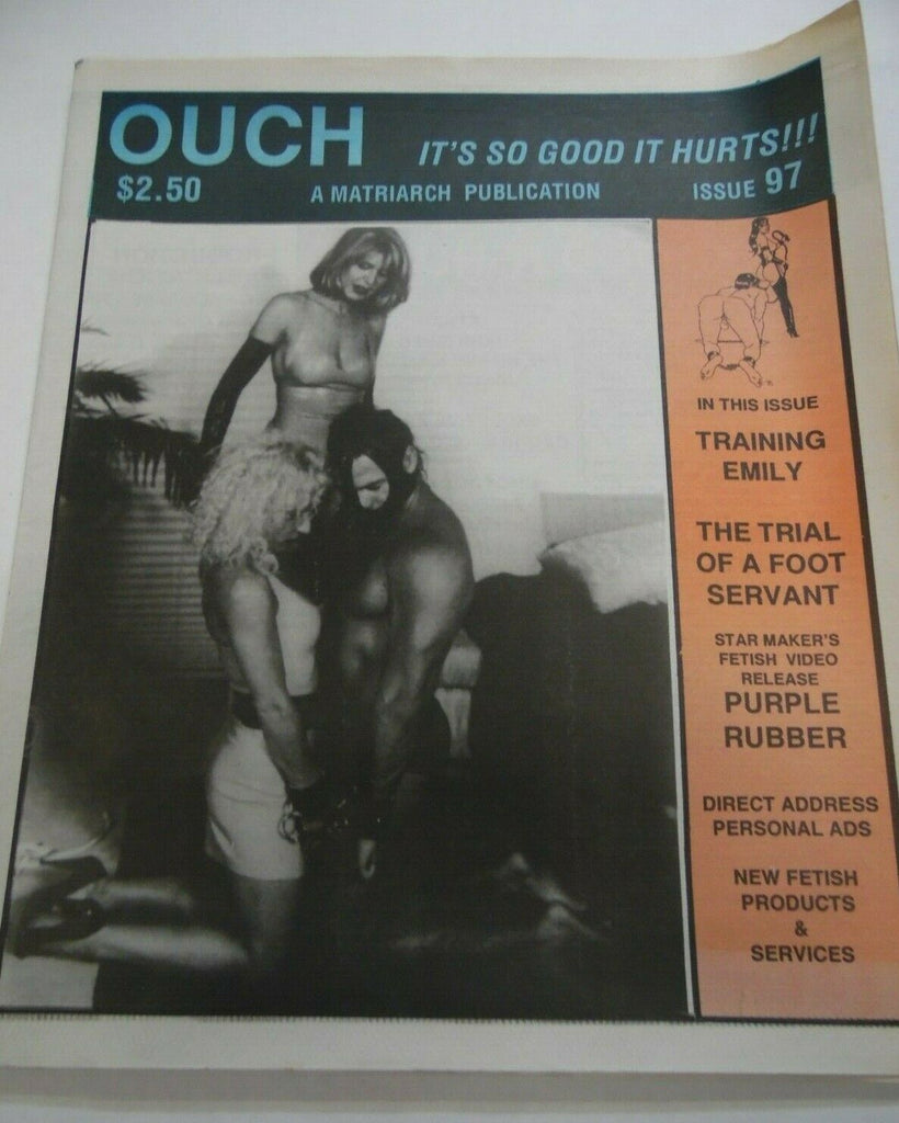 Ouch Fetish Newspaper Training Emily #97 1994 013020lm-ep
