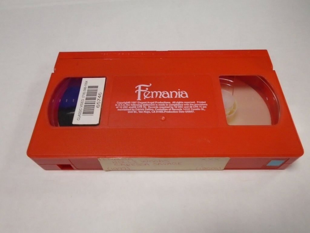 Femania Holli Woods Caressa Savage 1997 120m Adult VHS 050719AMP2