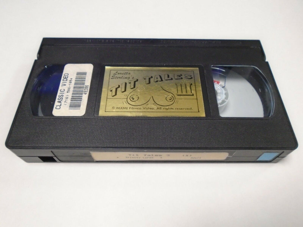 Tit Tales 3 Trinity Loren 1991 Leanna Foxxx Adult VHS 050919AMP