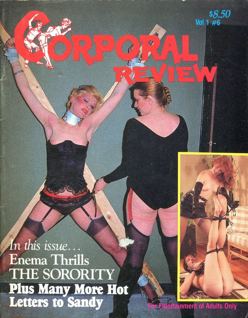 Corporal Review Fetish Magazine The Sorority vol.1 #6 1990 070619lm-ep