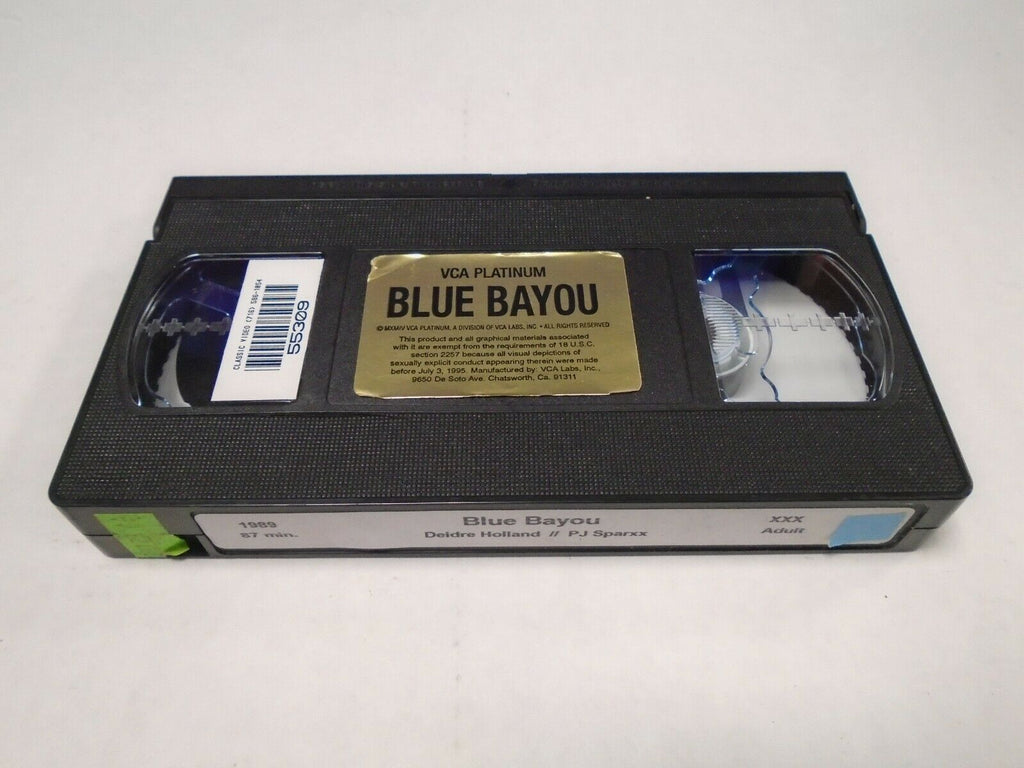 Blue Bayou Deidre Holland PJ Sparxx 1989 Adult VHS 031819AMP2