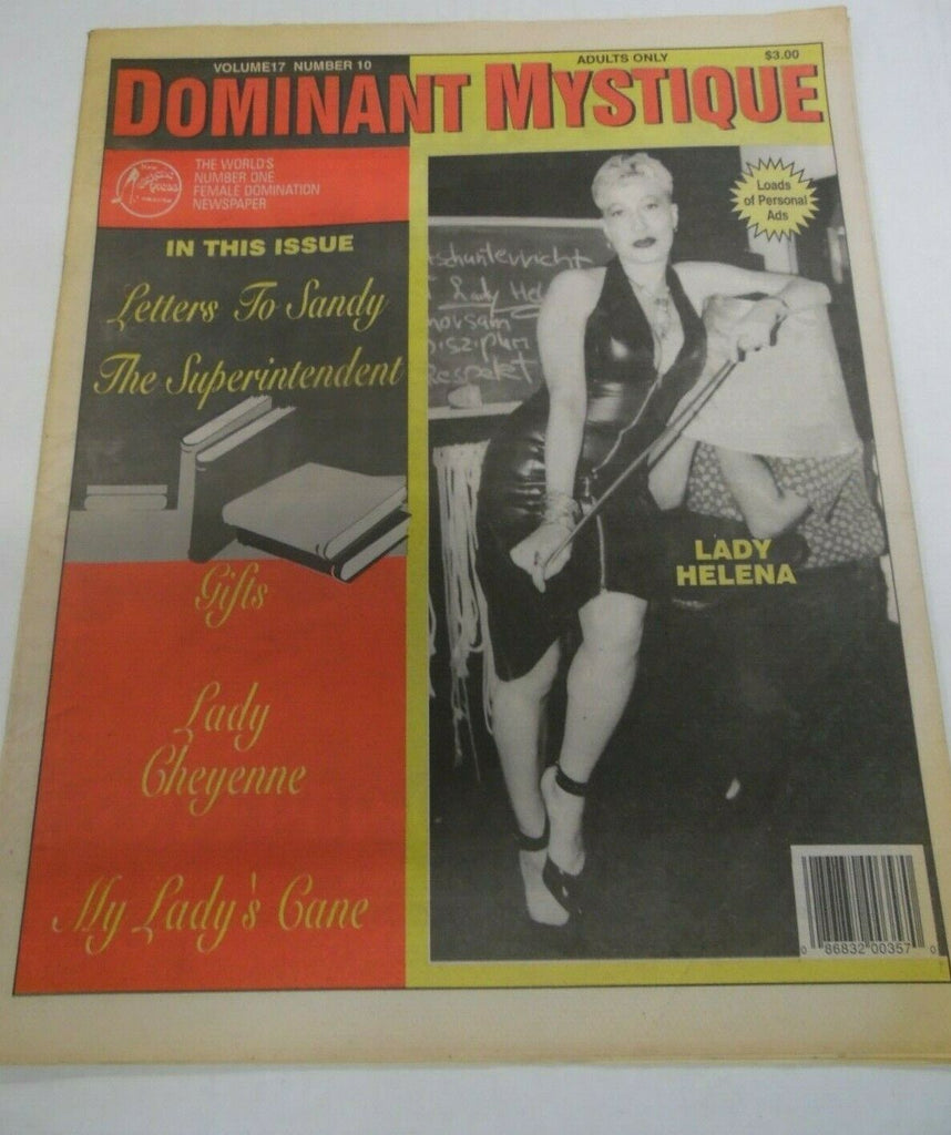 Dominant Mystique Newspaper Lady Helena vol.17 #10 1995 121619lm-ep