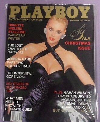 Playboy Magazine Brigitte Nielsen December 1987 Christmas Issue 041717lm-ep