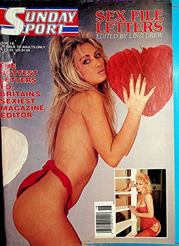 Sunday Sport Magazine Lust Letters / Linzi Drew / Katrina #18 1990's UK