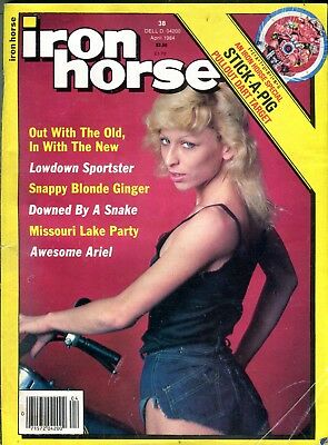 Iron Horse Magazine Snappy Blonde Ginger April 1984 020718lm-ep2