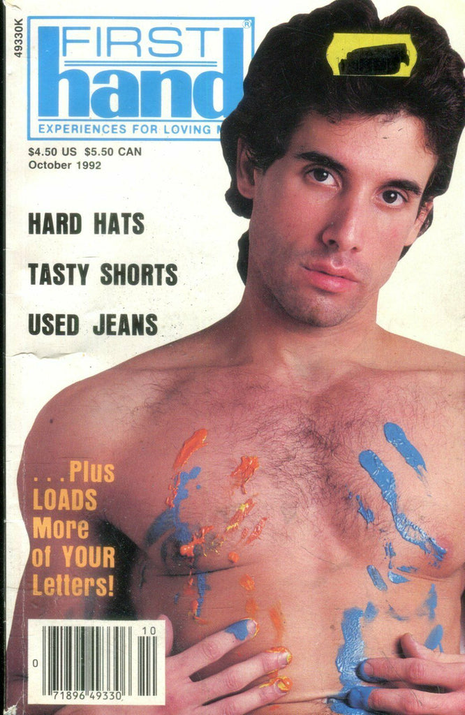 First Hand Gay Digest Hard Hats / Tasty Shorts October 1992 021019lm-ep