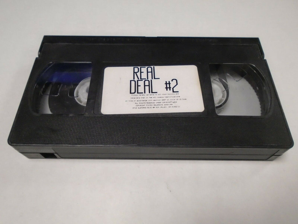 Real Deal #2 Filmco 2000 Adult VHS 042319AMP
