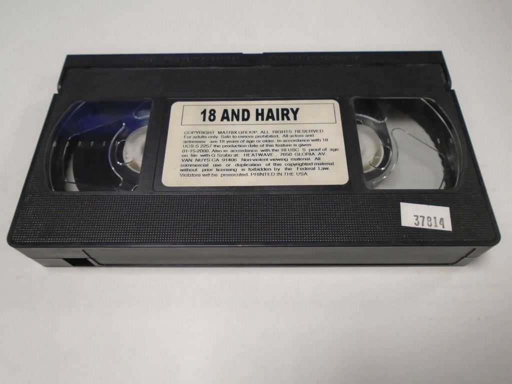 18 and Hairy 2000 Matrix Group Adult VHS 051019AMP2