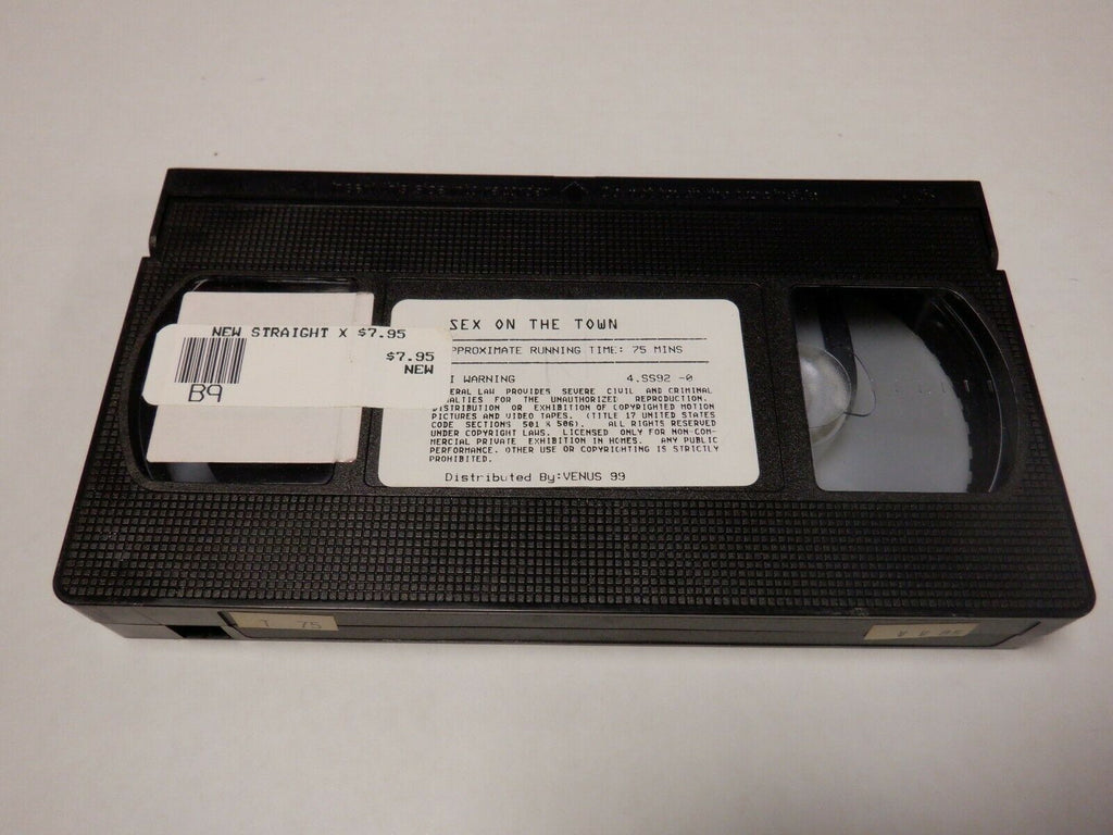 Sex on the Town 75mins Venus 99 Adult VHS 123019AMP2