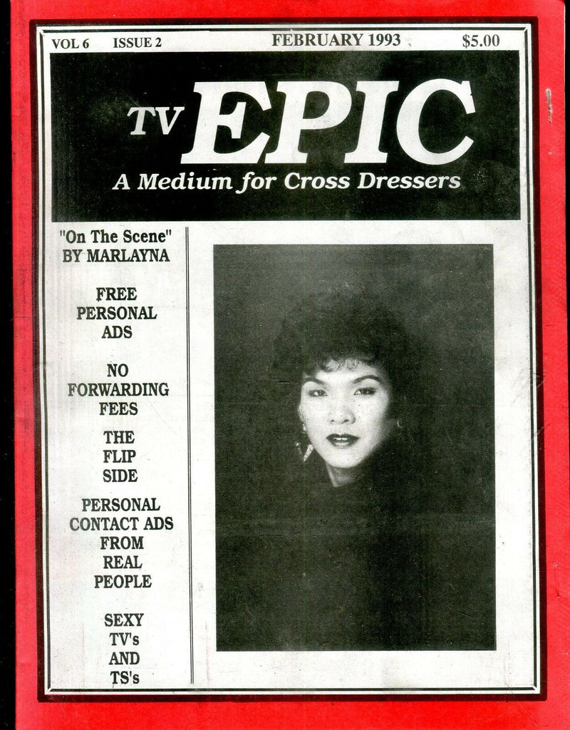 TV Epic Cross Dressers Contacts Magazine February 1993 112618lm-ep