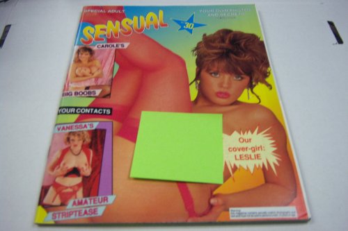 Sensual - Busty Adult Magazine - "Leslie" - No. 30 - 1992