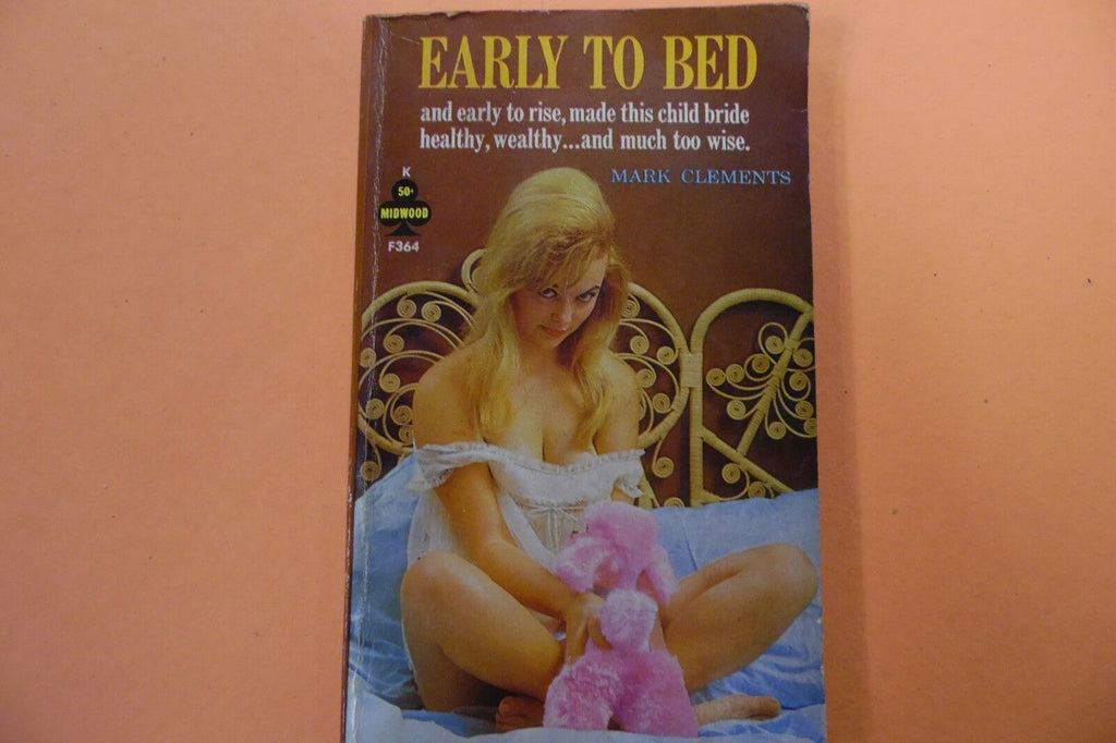 Early To Bed Adult Novel by Mark Clements 1964 1st printing 110216lm-ep
