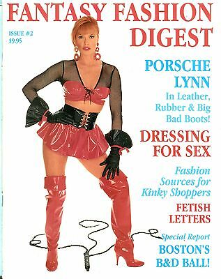 Fantasy Fashion Digest Magazine Porsche Lynn #2 1993 053014lm-epa