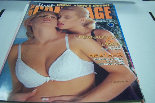 Just Come of Age Busty Adult Magazine "Bernadette & Linda Hot for Each Other" February 2001