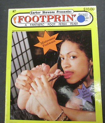 Footprints Adult Magazine Foot Fetish #7 vg 062315lm-ep
