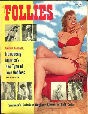 Follies Busty Magazine Jamie Hilton November 1964 102618lm-ep