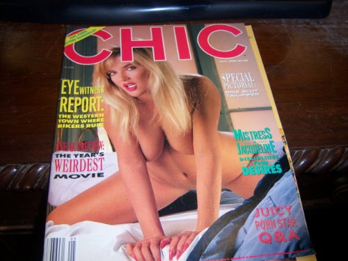 Chic Adult Magazine  Special Pictorial Bike Slut Tail-Piped / Jane Fonda   May 1990  040426lmp