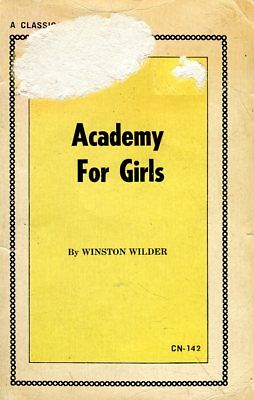 Academy For Girls Novel by Winston Wilder 1969 031318lm-ep3