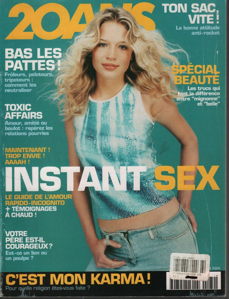 20ANS 20ANS French Adult Fashion Magazine Mai 2000 Britney Spears 092619AME - Used