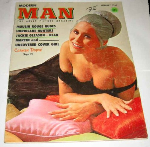 Modern Man Magazine V. 15 #7-174 January 1966 Carmen Dupre Jackie Gleason