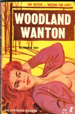woodland Wanton Novel by Andrew Shay 1965 Evening Reader 041614lm-epa2