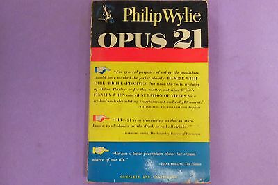 Opus 21 Adult Novel by Philip Wylie 1950 022713lm-epa