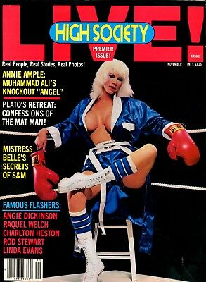 Live! Busty Magazine Annie Ample November 1981 Premiere Issue 110617lm-ep