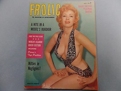 Frolic Busty Magazine Marilyn Robbins October 1957 050216lm-ep