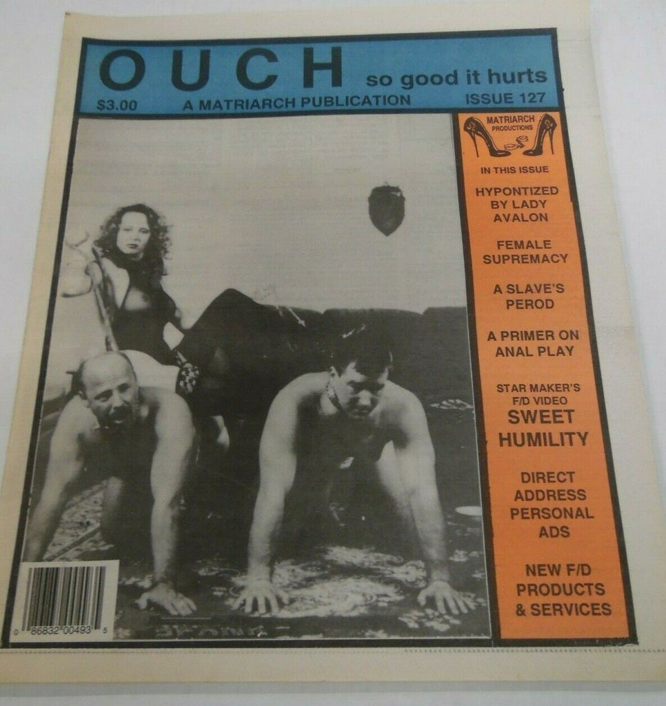Ouch Fetish Newspaper Sweet Humility #127 1997 120819lm-ep
