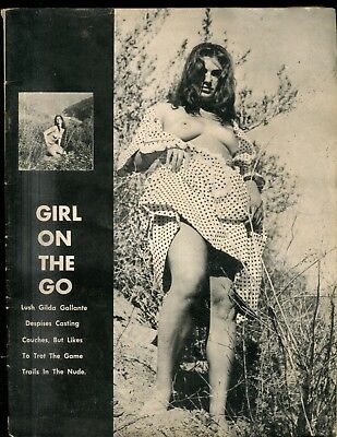 Girl On The Go Busty Magazine Gilda Gallante 1960's readers copy 060818lm-ep