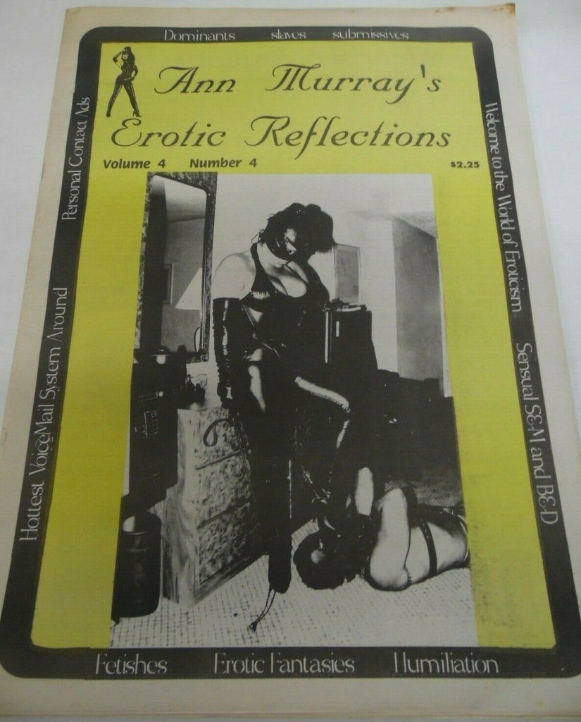 Ann Murray's Erotic Reflections Fetish Newspaper vol.4 #4 1990's 120919lm-ep