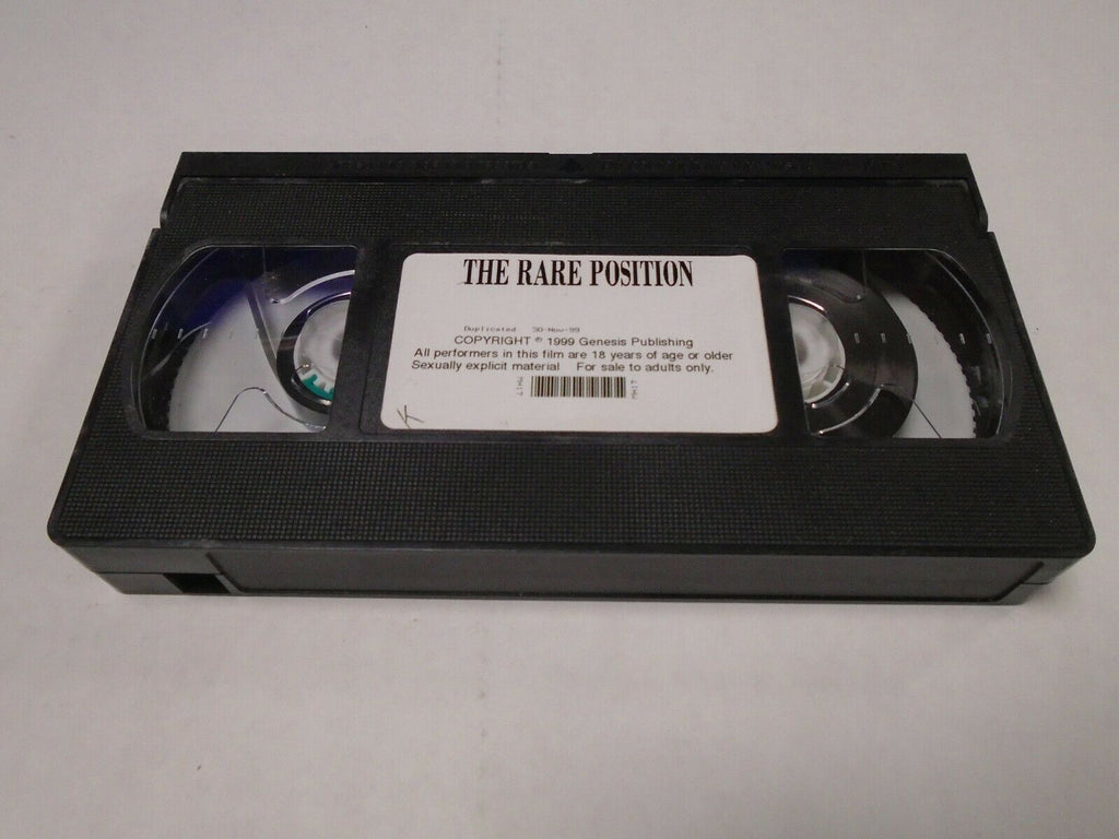 The Rare Position 1999 Genesis Publishing Adult VHS 031819AMP