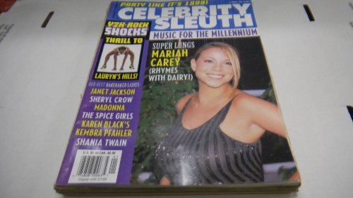 Celebrity Sleuth Classic Mens Magazine "Mariah Carey" Vol.13 #1 1999