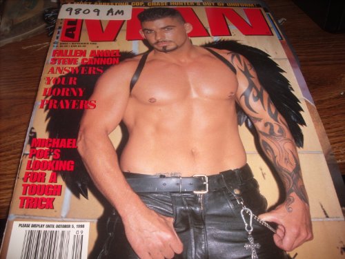 All Man Adult Gay Magazine September 1998 Steve Cannon