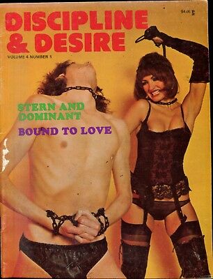 Discipline & Desire Bondage Magazine Bound To Love vol.4 #1 1977 050918lm-ep - Used