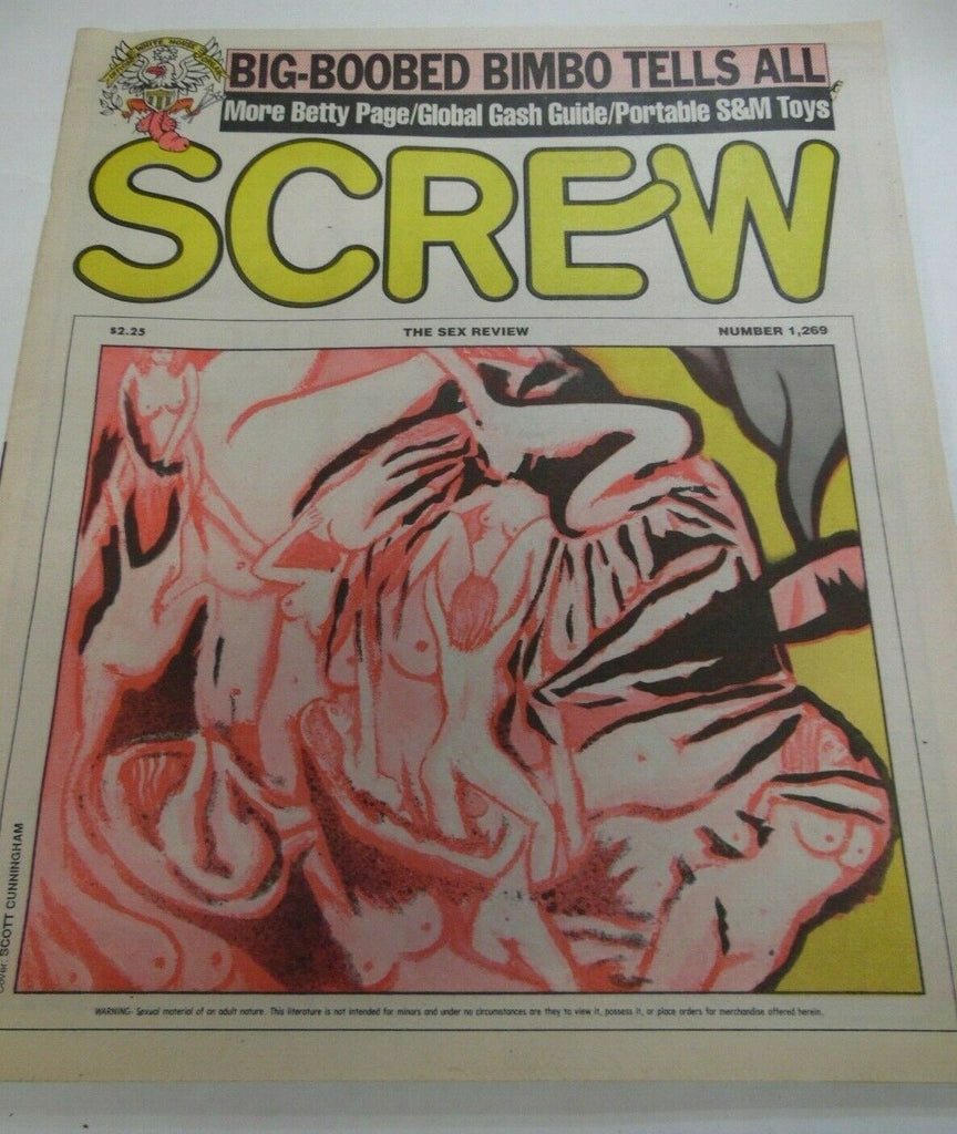 Screw Newspaper Betty Page #1269 June 28, 1993 120919lm-ep