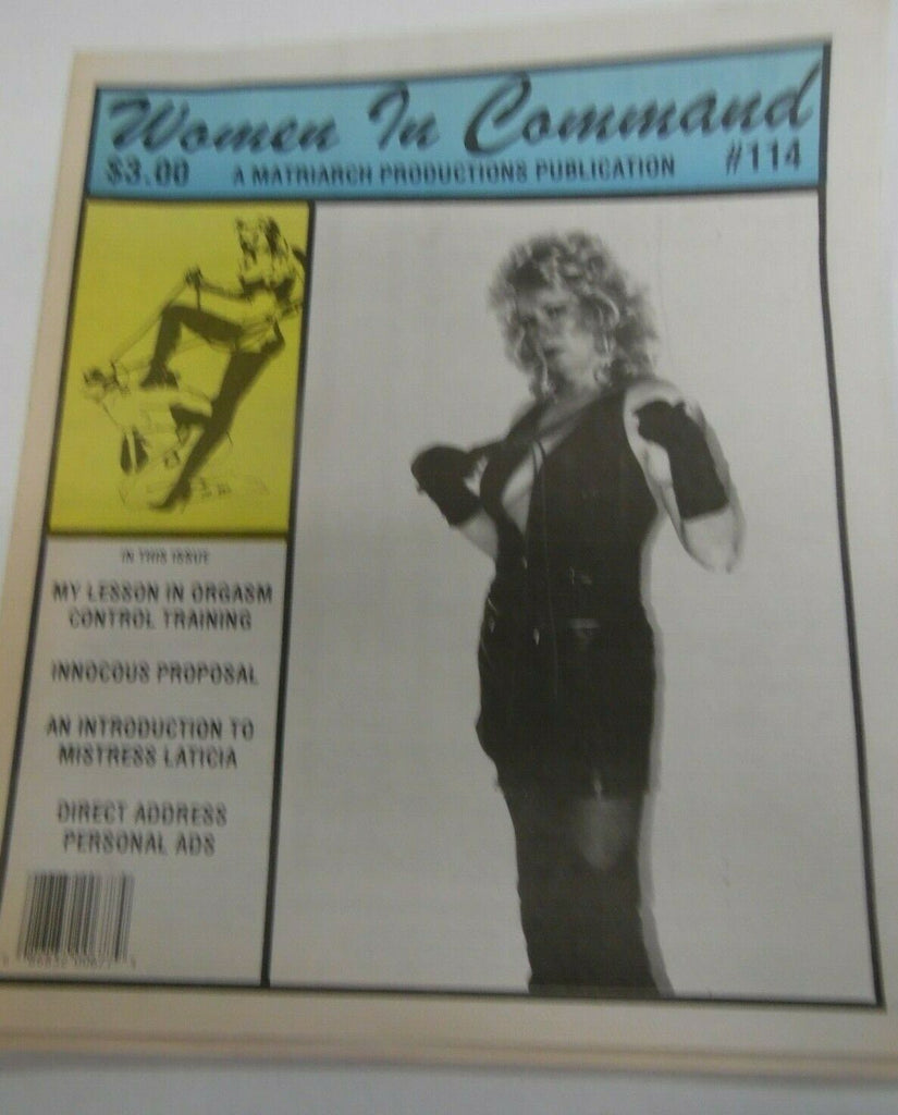 Women In Command Newspaper Lesson In Orgasm Control #114 1997 122119lm-ep2