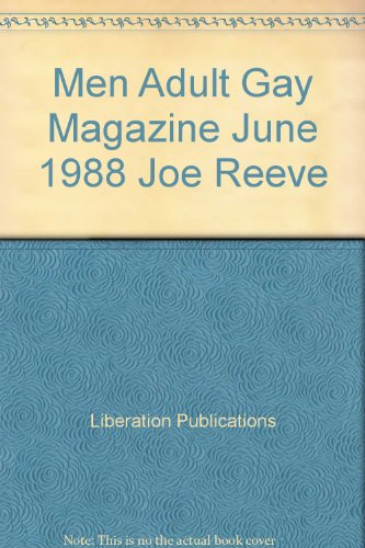 Men Adult Gay Magazine June 1988 Joe Reeve