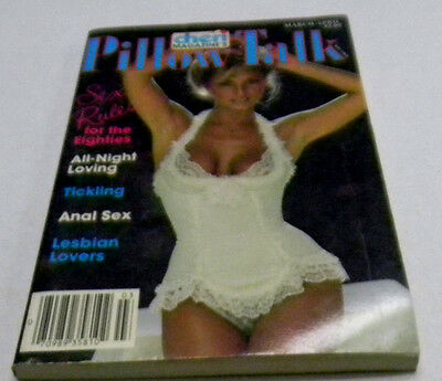 Pillow Talk Adult Digest Magazine "Sex Rules" March/April 1985 090613lm-ep