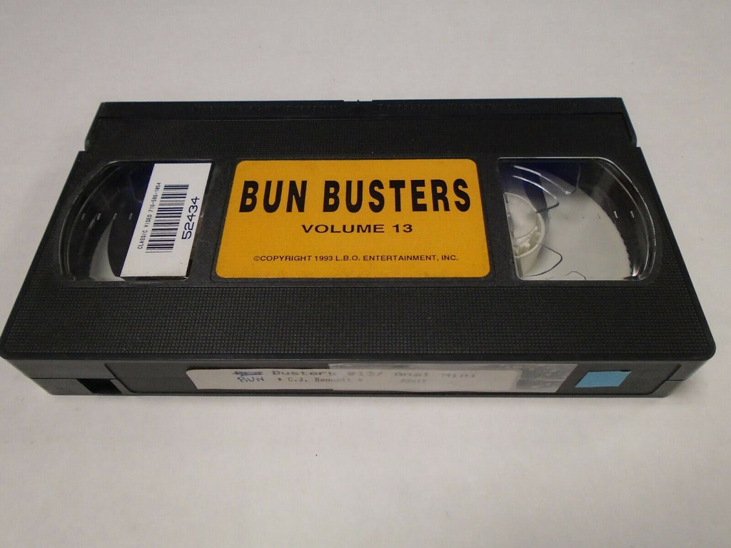 Bun Busters Vol 13 CJ Bennett Anal Mini Adult VHS 021419AMP2