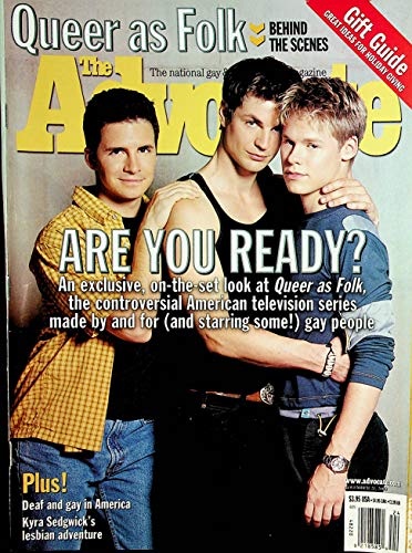 The Advocate Gay & Lesbian Magazine Queer As Folk Behind The Scenes November 21, 2000