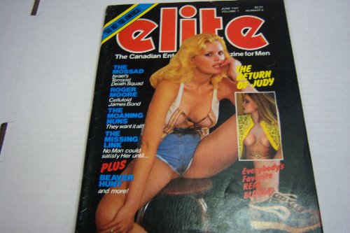 Elite Busty Adult Magazine "The Return of Judy, Everybody's Favaorite Real Blonde!" Vol.7 #6 June 1981