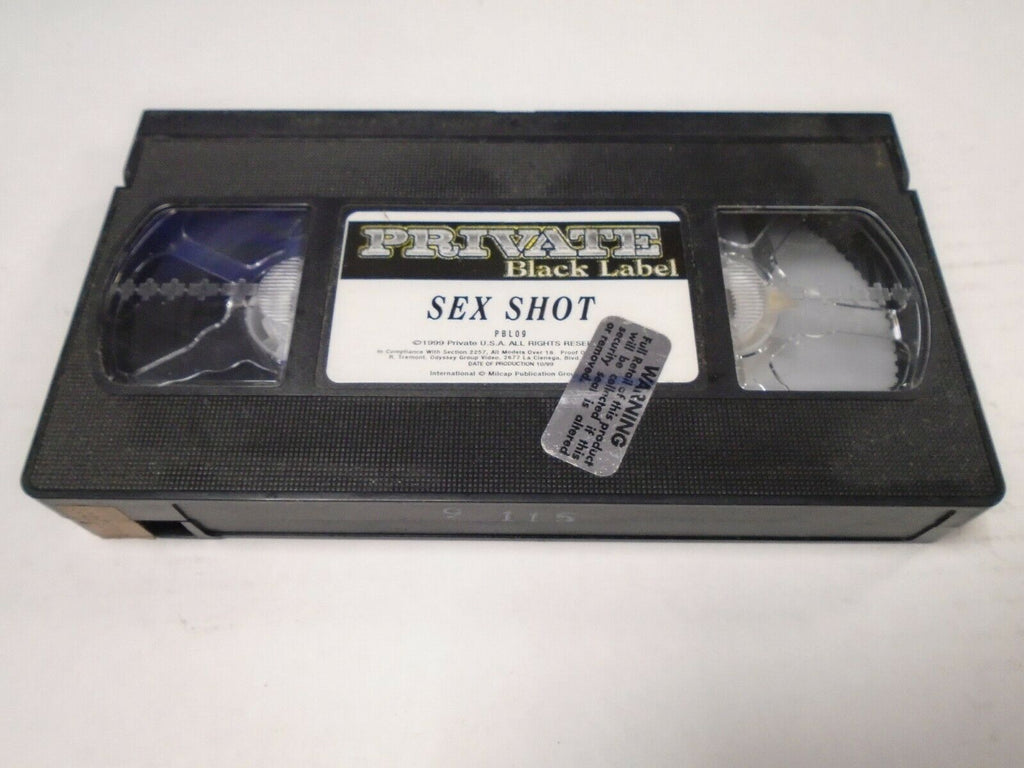 Sex Shot Private Black Label 1999 Private Adult VHS 051419AMP