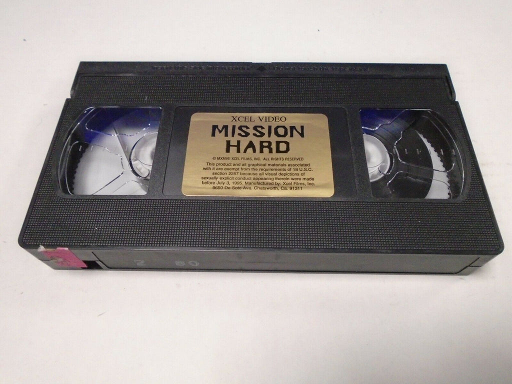 Mission Hard Xcel Video 1995 Adult VHS 032919AMP3