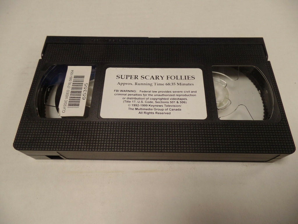Super Scary Follies 1999 68mins Adult VHS 052219AMP