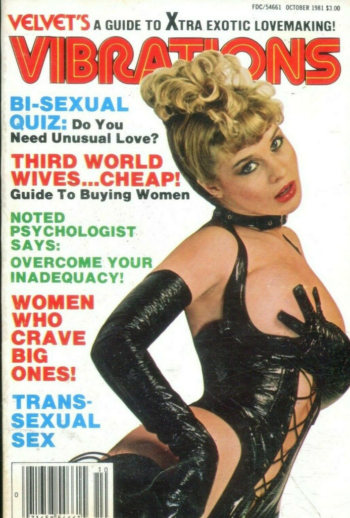 Vibrations Digest Women Who Crave Big Ones! October 1981 021119lm-ep