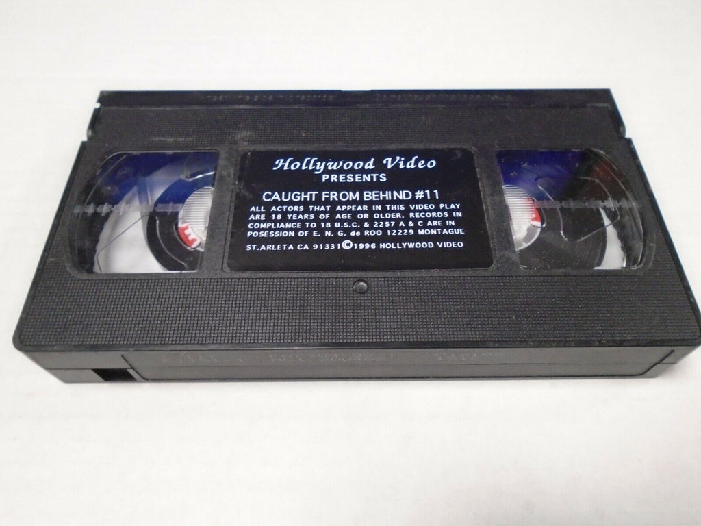 Hollywood Video Caught From Behind #11 Adult VHS 040519AMP2